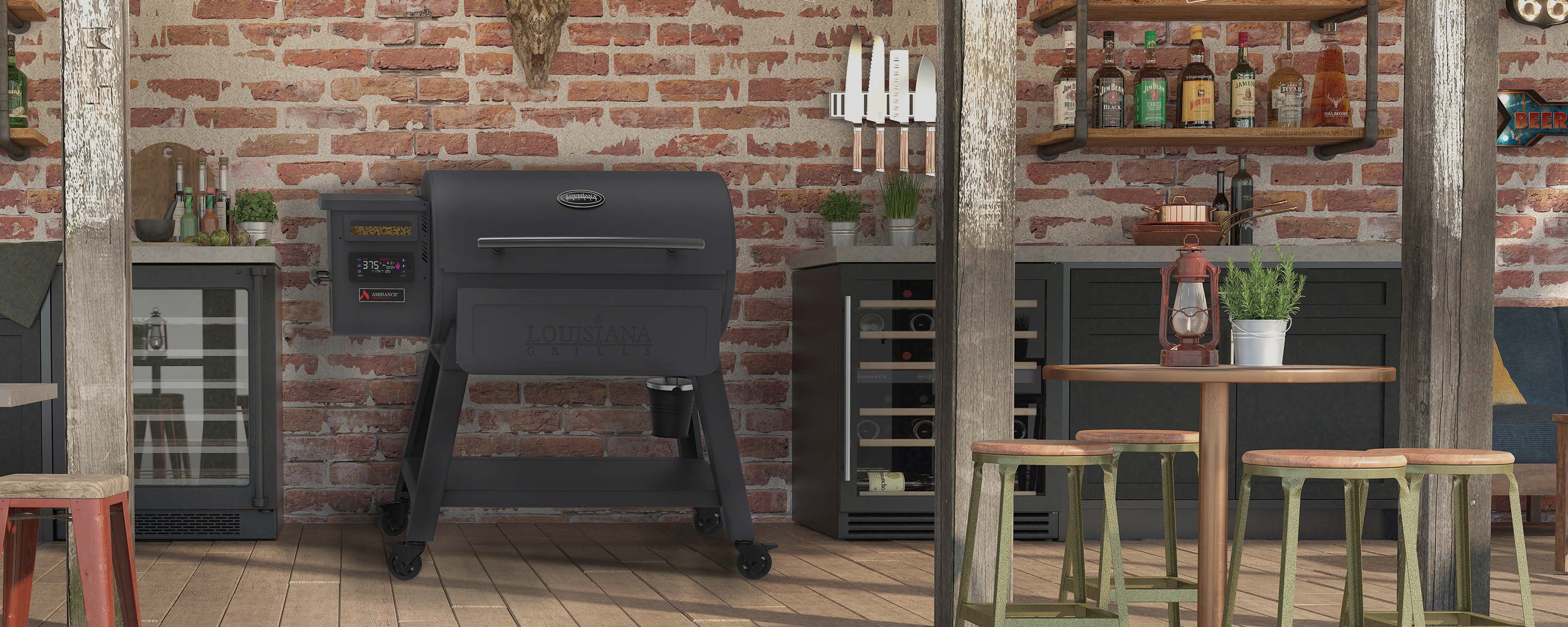 Le BBQ à granules Ambiance® Bull Pit® 1000 de Louisiana Grills
