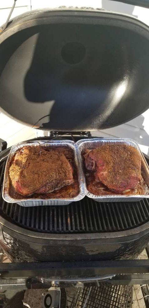 Placez la casserole sur le gril.