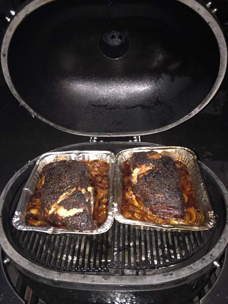 Placez la casserole sur le gril.