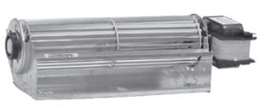 Ventilateur de cheminée universel à cage unique