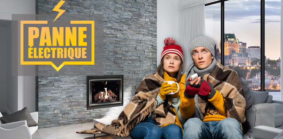 Utiliser un foyer à gaz lors de panne électrique