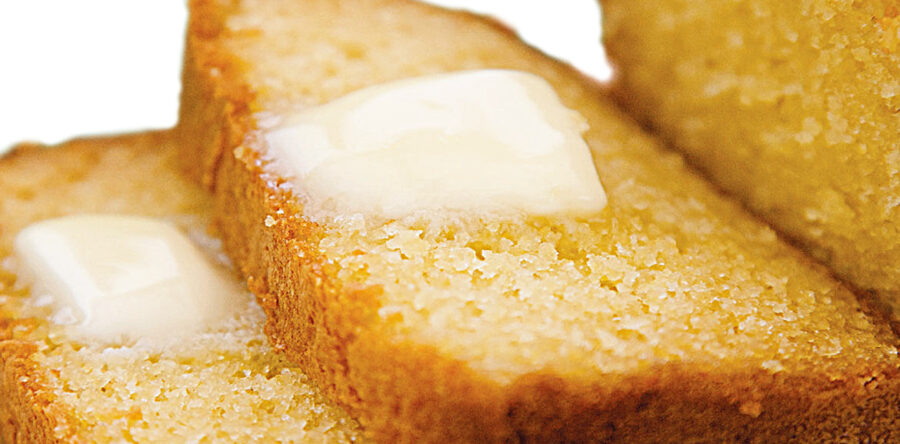 Pain de maïs (cornbread) grillé de Chef Rob Rainford