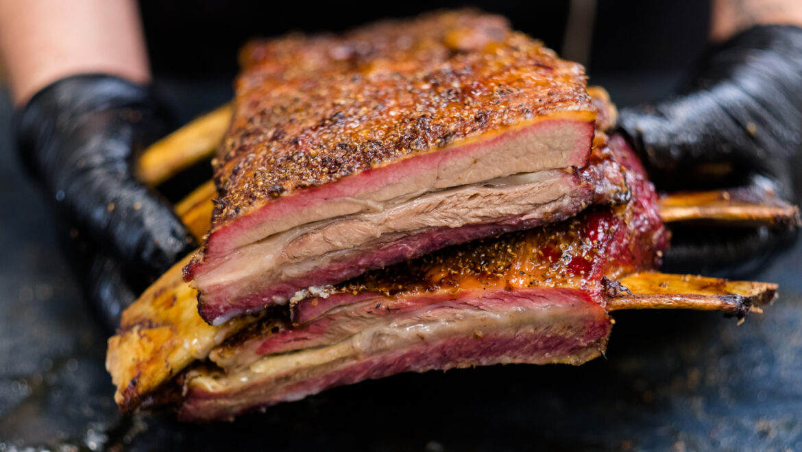Côtes levées parfaitement fumée longtemps avec épices,Le parfait BBQ low and slow