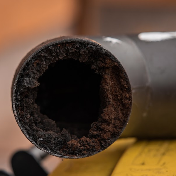 Une accumulation importante de créosote