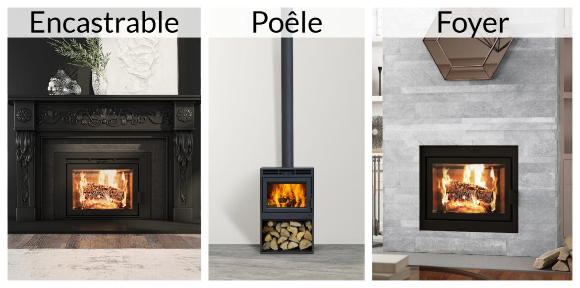 Qu’est-ce qui est le mieux … un foyer, un poêle ou un encastrable ? - Foyer au bois Ambiance
