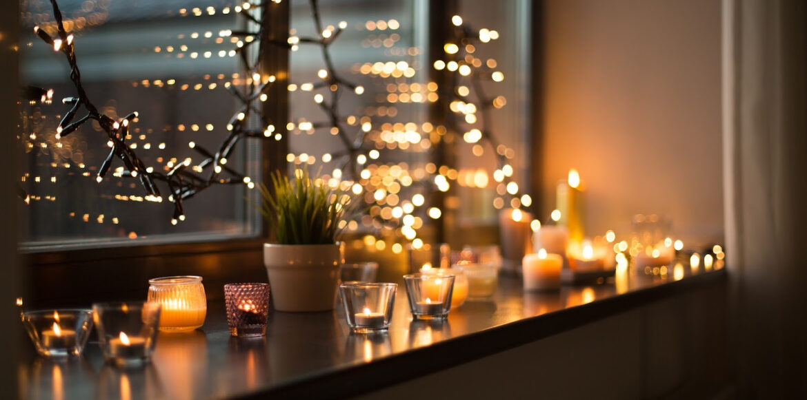Confort à la maison _ guide d’éclairage et de couleurs hygge - chandelles