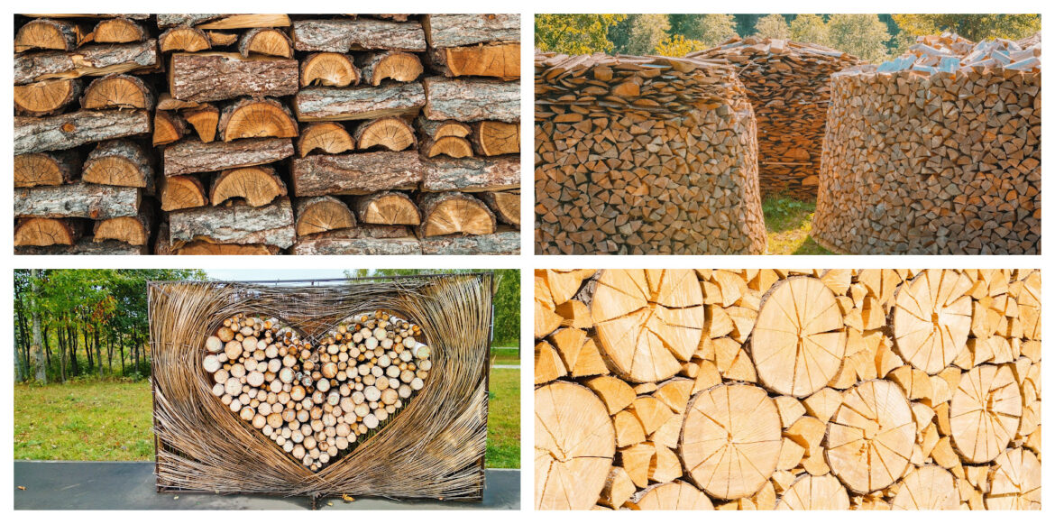 Comment empiler du bois de corde - art des piles de bois